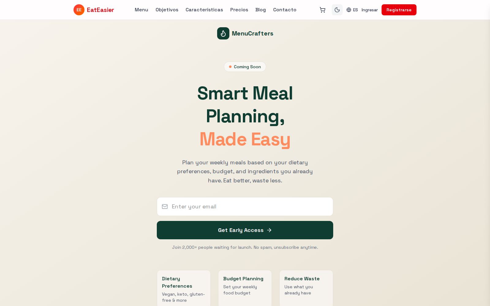 Eateasier screenshot