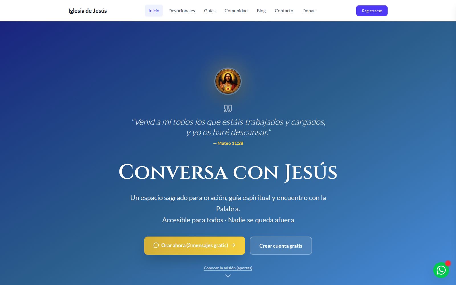 Iglesiajesus screenshot