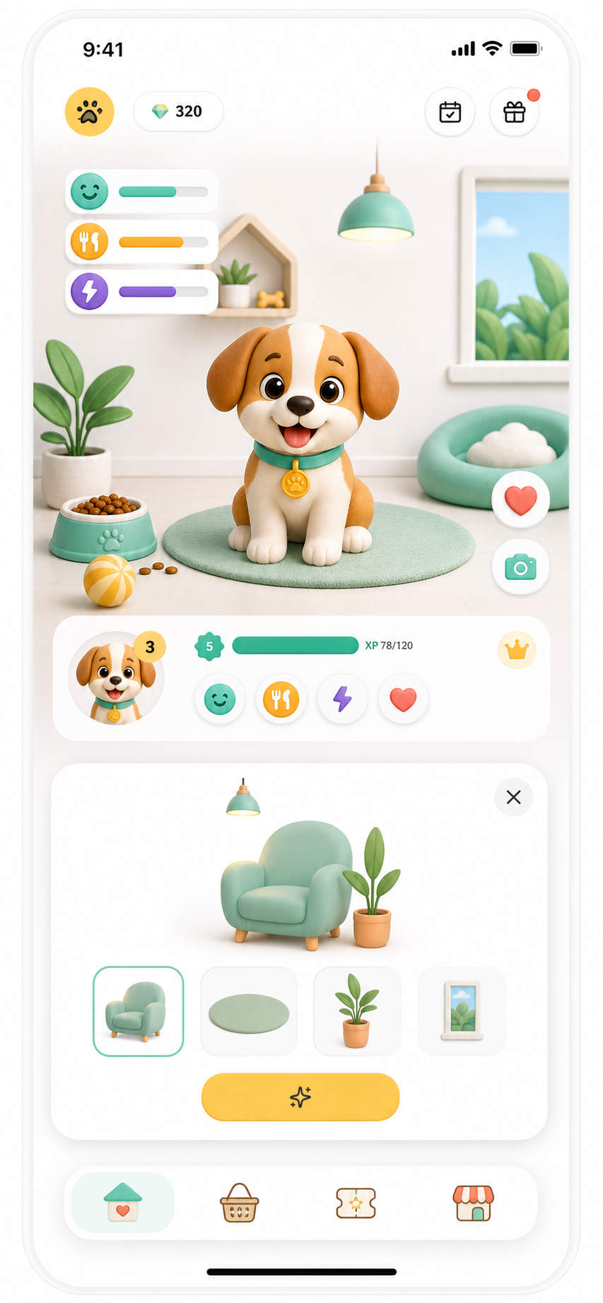 MiniBicho mobile screenshot